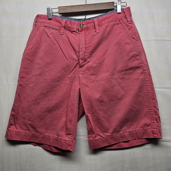 Polo Ralph Lauren Other - Polo by Ralph Lauren Rose Red Flat-Front Chino Shorts